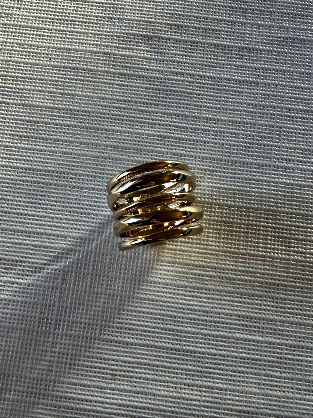 Alexis Bittar - Layered Ring - Gold (Size 6)